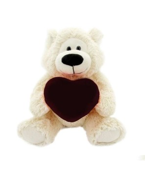 12" Sophie Teddy Bear with Customizable Hearts - Personalized Gifts