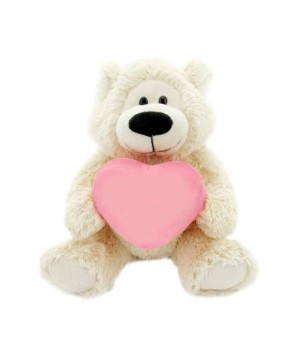 12" Sophie Teddy Bear with Customizable Hearts - Personalized Gifts