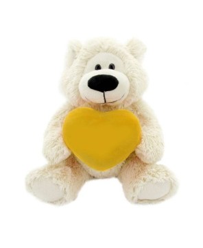 12" Sophie Teddy Bear with Customizable Hearts - Personalized Gifts