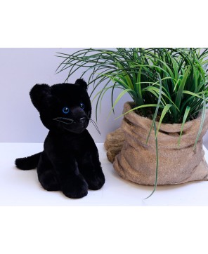 Adorable 10" Standing Panther Plush - Perfect for Cuddles and Gifts