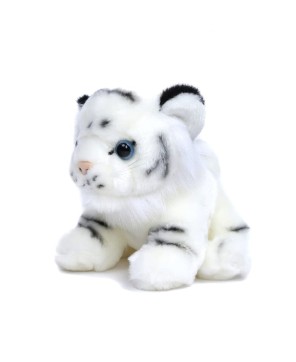 Adorable White Tiger Plush - Perfect for Cuddles and Jungle Fans