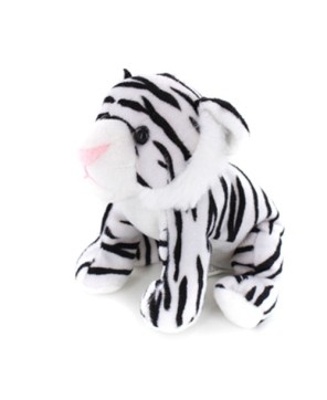 Adorable White Tiger Plush - Perfect for Cuddles and Jungle Fans