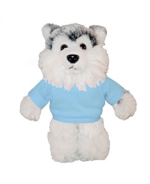 Custom Soft Plush Husky with Tee – Perfect for Promotions & Events