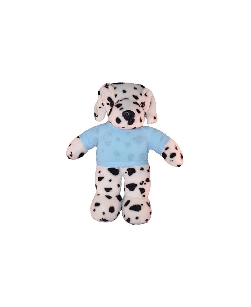 Custom Soft Plush Dalmatian with Tee – Perfect for Promotions & Events