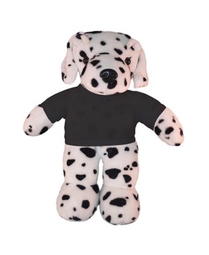 Custom Soft Plush Dalmatian with Tee – Perfect for Promotions & Events