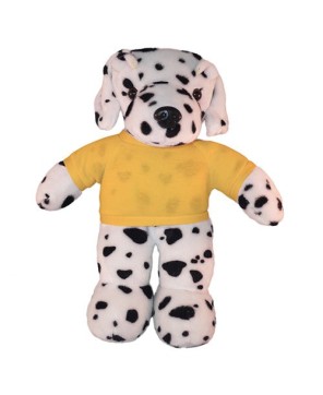 Custom Soft Plush Dalmatian with Tee – Perfect for Promotions & Events