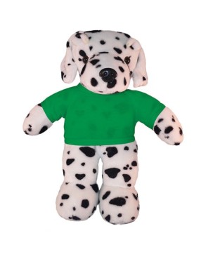 Custom Soft Plush Dalmatian with Tee – Perfect for Promotions & Events