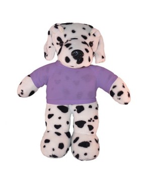 Custom Soft Plush Dalmatian with Tee – Perfect for Promotions & Events