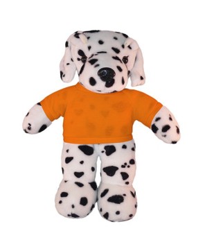 Custom Soft Plush Dalmatian with Tee – Perfect for Promotions & Events