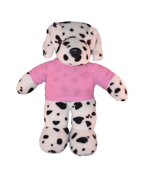 Custom Soft Plush Dalmatian with Tee – Perfect for Promotions & Events