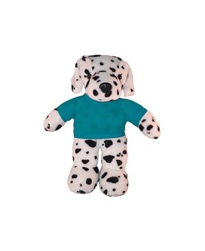 Custom Soft Plush Dalmatian with Tee – Perfect for Promotions & Events