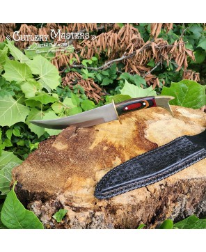 FishTail Stainless Steel Bowie Knife - Collector's Masterpiece