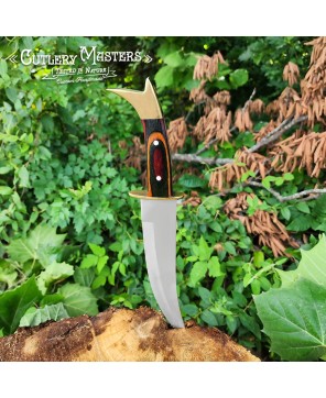 FishTail Stainless Steel Bowie Knife - Collector's Masterpiece