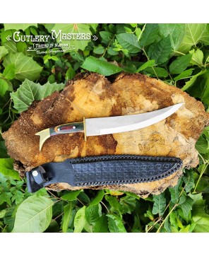 FishTail Stainless Steel Bowie Knife - Collector's Masterpiece