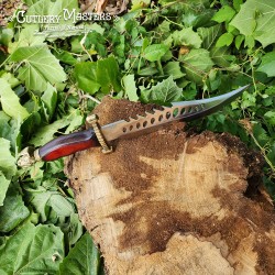 Dragon Scale Stainless Steel Adventure Blade: Premium Outdoor Tool