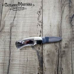 Theme Collectible Knife in Tin Box | Stainless Steel Blade