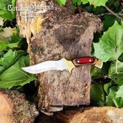 Shark Adventure Blade with Leather Sheath - Precision & Durability