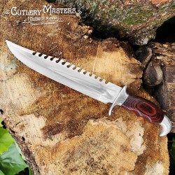 Bold Ridge Explorer Blade with Leather Sheath - Durable and Versatile