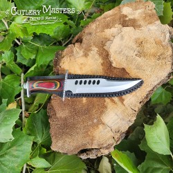 Rambo II Elite Adventure Blade | Premium Stainless Steel & Colorwood