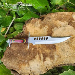 Rambo II Elite Adventure Blade | Premium Stainless Steel & Colorwood