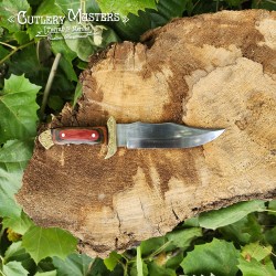 Range Master Hunting Knife - Stainless Steel Blade & Colorwood Handle