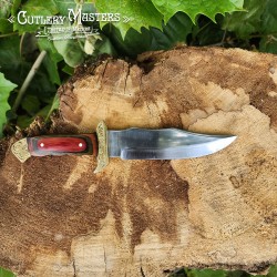 Range Master Hunting Knife - Stainless Steel Blade & Colorwood Handle