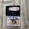 American Rodeo Stainless Steel Box Knife - Metal Handle & Steel Guard