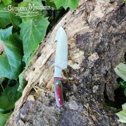 Guthook Hunter Knife with Wood Handle - Stainless Steel