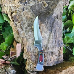 Amazon Ridge Point Hunter Knife with Colorwood Handle