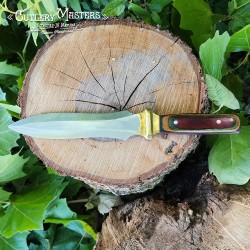 Spear Tip Stainless Steel Hunting Knife - Premium Quality Blade