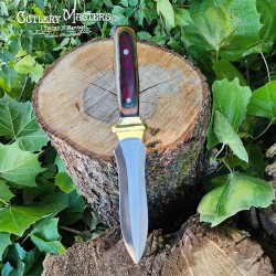 Spear Tip Stainless Steel Hunting Knife - Premium Quality Blade