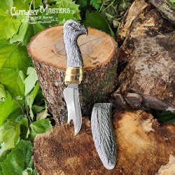 Predator's Pride Bird of Prey Knife - Stainless Steel Blade