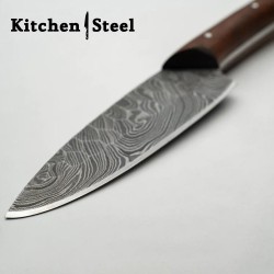 Custom Handmade Damascus Paring Knife - Precision & Beauty Combined