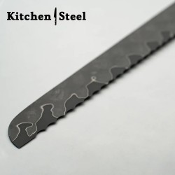 Custom Handmade Bread Knife - Perfect Slices with Precision