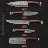 5-Piece Damascus Kitchen Knife Set - Ultimate Cooking Precision