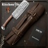 5-Piece Damascus Kitchen Knife Set - Ultimate Cooking Precision