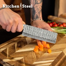 5-Piece Damascus Kitchen Knife Set - Ultimate Cooking Precision