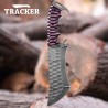 Handmade Full Tang Fixed Blade with G10 Handle | Premium Leather