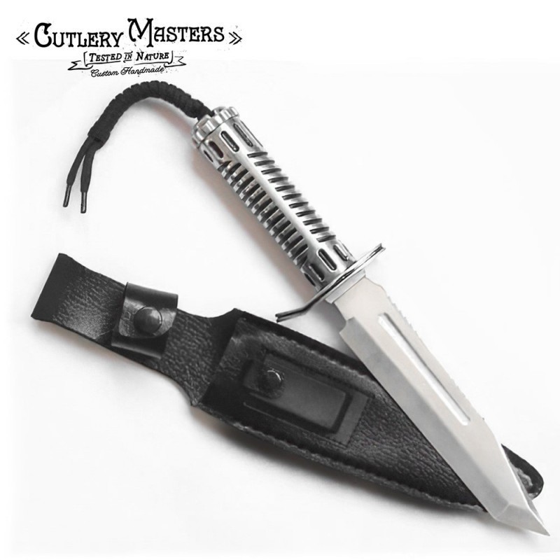 Vent Grip Tactical Survival Blade | Stainless Steel Outdoor Knife