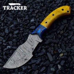 Hand-Forged Damascus Adventure Tool | Precision & Durability