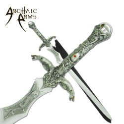 Enchanted Ruby Blade | Unique Fantasy Sword for Display & Cosplay