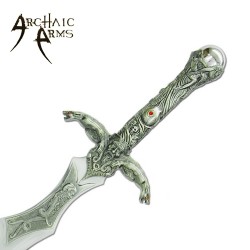 Enchanted Ruby Blade | Unique Fantasy Sword for Display & Cosplay