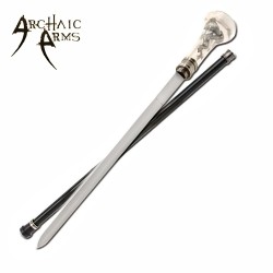 Cobra Amber Handle Stealth Cane Sword with Hidden Stainless Steel