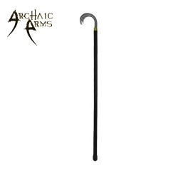 Curved Bird Cane Sword – Stainless Steel Blade with Metal Handle