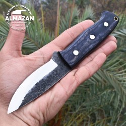 Handcrafted Tool with Leather Sheath - Outdoor Survival Essential