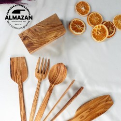 Personalized Olive Wood Cooking Set - Unique Gift for Every Kitchen