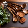 Artisanal Teak Wood Kitchenware - Handcrafted