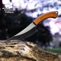 Premium Full Tang Outdoor Tool with Chesnut Wood Handle