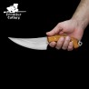 Premium Full Tang Outdoor Tool with Chesnut Wood Handle