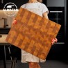 Premium Oak End Grain Board with Handles and Waterproof Finish